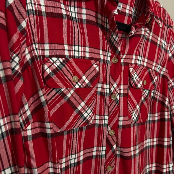 Croft & Barrow Flannel Womens S Multicolored Plaid Button Up Longsleeved - Picture 9 of 12